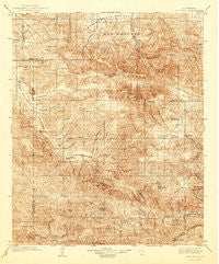 Mt. Pinos California Historical topographic map, 1:125000 scale, 30 X 30 Minute, Year 1903