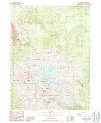 Mt. Shasta California Historical topographic map, 1:24000 scale, 7.5 X 7.5 Minute, Year 1986