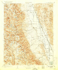 Mt. Whitney California Historical topographic map, 1:125000 scale, 30 X 30 Minute, Year 1919