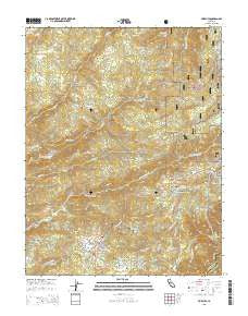 Murphys California Current topographic map, 1:24000 scale, 7.5 X 7.5 Minute, Year 2015