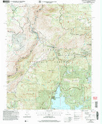 Musick Mountain California Historical topographic map, 1:24000 scale, 7.5 X 7.5 Minute, Year 2004