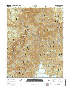 Musick Mountain California Current topographic map, 1:24000 scale, 7.5 X 7.5 Minute, Year 2015