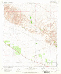 Myoma California Historical topographic map, 1:24000 scale, 7.5 X 7.5 Minute, Year 1958