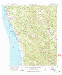 Navarro California Historical topographic map, 1:62500 scale, 15 X 15 Minute, Year 1961