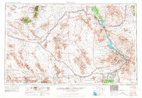 Needles California Historical topographic map, 1:250000 scale, 1 X 2 Degree, Year 1956