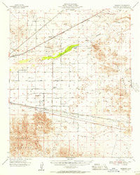 Newberry California Historical topographic map, 1:62500 scale, 15 X 15 Minute, Year 1955