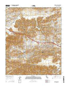 Newbury Park California Current topographic map, 1:24000 scale, 7.5 X 7.5 Minute, Year 2015