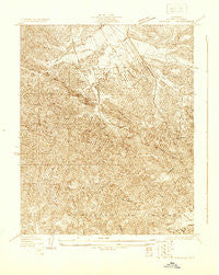 Newhall California Historical topographic map, 1:24000 scale, 7.5 X 7.5 Minute, Year 1929