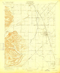 Newman California Historical topographic map, 1:31680 scale, 7.5 X 7.5 Minute, Year 1917