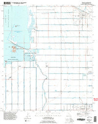 Niland California Historical topographic map, 1:24000 scale, 7.5 X 7.5 Minute, Year 1992