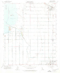 Niland California Historical topographic map, 1:24000 scale, 7.5 X 7.5 Minute, Year 1956