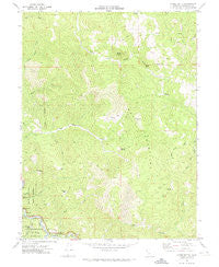 Noble Butte California Historical topographic map, 1:24000 scale, 7.5 X 7.5 Minute, Year 1969