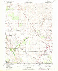 Nord California Historical topographic map, 1:24000 scale, 7.5 X 7.5 Minute, Year 1951