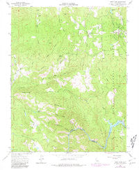 North Fork California Historical topographic map, 1:24000 scale, 7.5 X 7.5 Minute, Year 1965