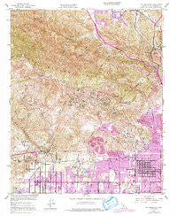 Oat Mountain California Historical topographic map, 1:24000 scale, 7.5 X 7.5 Minute, Year 1952