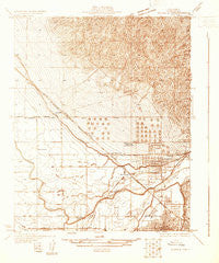 Oildale California Historical topographic map, 1:31680 scale, 7.5 X 7.5 Minute, Year 1930