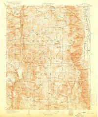 Olancha California Historical topographic map, 1:125000 scale, 30 X 30 Minute, Year 1907