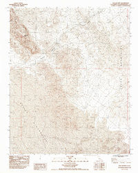 Old Dad Mountain California Historical topographic map, 1:24000 scale, 7.5 X 7.5 Minute, Year 1983