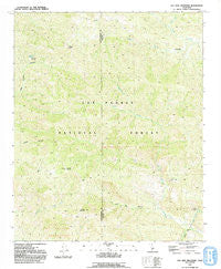 Old Man Mountain California Historical topographic map, 1:24000 scale, 7.5 X 7.5 Minute, Year 1991