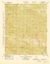 Old Man Mountain California Historical topographic map, 1:31680 scale, 7.5 X 7.5 Minute, Year 1944
