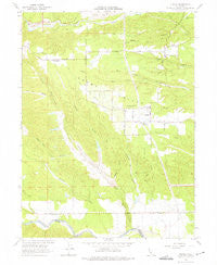 Olinda California Historical topographic map, 1:24000 scale, 7.5 X 7.5 Minute, Year 1964