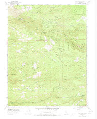 Omo Ranch California Historical topographic map, 1:24000 scale, 7.5 X 7.5 Minute, Year 1952