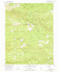 Omo Ranch California Historical topographic map, 1:24000 scale, 7.5 X 7.5 Minute, Year 1952