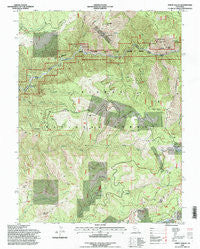 Onion Valley California Historical topographic map, 1:24000 scale, 7.5 X 7.5 Minute, Year 1994