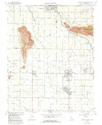 Orange Cove South California Historical topographic map, 1:24000 scale, 7.5 X 7.5 Minute, Year 1966