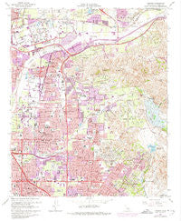 Orange California Historical topographic map, 1:24000 scale, 7.5 X 7.5 Minute, Year 1964