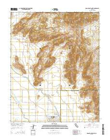 Orange Cove North California Current topographic map, 1:24000 scale, 7.5 X 7.5 Minute, Year 2015