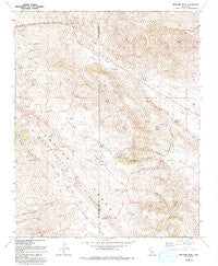 Orchard Peak California Historical topographic map, 1:24000 scale, 7.5 X 7.5 Minute, Year 1961