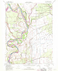 Ord Ferry California Historical topographic map, 1:24000 scale, 7.5 X 7.5 Minute, Year 1949