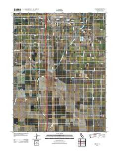 Orland California Historical topographic map, 1:24000 scale, 7.5 X 7.5 Minute, Year 2012