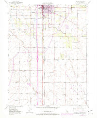 Orland California Historical topographic map, 1:24000 scale, 7.5 X 7.5 Minute, Year 1951