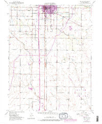 Orland California Historical topographic map, 1:24000 scale, 7.5 X 7.5 Minute, Year 1951