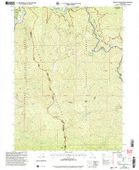 Orleans Mountain California Historical topographic map, 1:24000 scale, 7.5 X 7.5 Minute, Year 2001