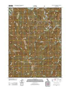 Orleans Mountain California Historical topographic map, 1:24000 scale, 7.5 X 7.5 Minute, Year 2012