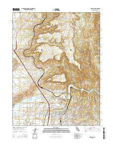 Oroville California Current topographic map, 1:24000 scale, 7.5 X 7.5 Minute, Year 2015