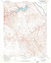 Ortigalita Peak NW California Historical topographic map, 1:24000 scale, 7.5 X 7.5 Minute, Year 1969