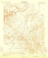 Ortigalita California Historical topographic map, 1:31680 scale, 7.5 X 7.5 Minute, Year 1922