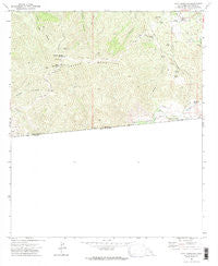 Otay Mountain California Historical topographic map, 1:24000 scale, 7.5 X 7.5 Minute, Year 1972