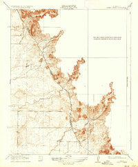 Owens Creek California Historical topographic map, 1:31680 scale, 7.5 X 7.5 Minute, Year 1918