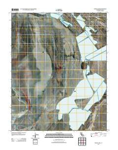 Owens Lake California Historical topographic map, 1:24000 scale, 7.5 X 7.5 Minute, Year 2012