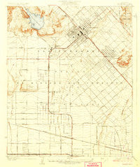 Pacoima California Historical topographic map, 1:24000 scale, 7.5 X 7.5 Minute, Year 1927