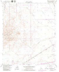 Painted Gorge California Historical topographic map, 1:24000 scale, 7.5 X 7.5 Minute, Year 1957