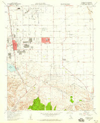 Palmdale California Historical topographic map, 1:24000 scale, 7.5 X 7.5 Minute, Year 1958