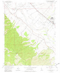 Palo Escrito Peak California Historical topographic map, 1:24000 scale, 7.5 X 7.5 Minute, Year 1956