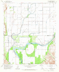 Palo Verde California Historical topographic map, 1:24000 scale, 7.5 X 7.5 Minute, Year 1965