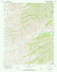 Pancho Rico Valley California Historical topographic map, 1:24000 scale, 7.5 X 7.5 Minute, Year 1967